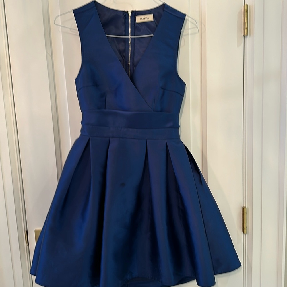 Navy party dress